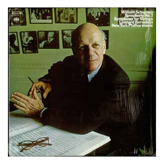 William Schuman , Leonard Bernstein ‎– Symphony No. 3 Symphony For Strings